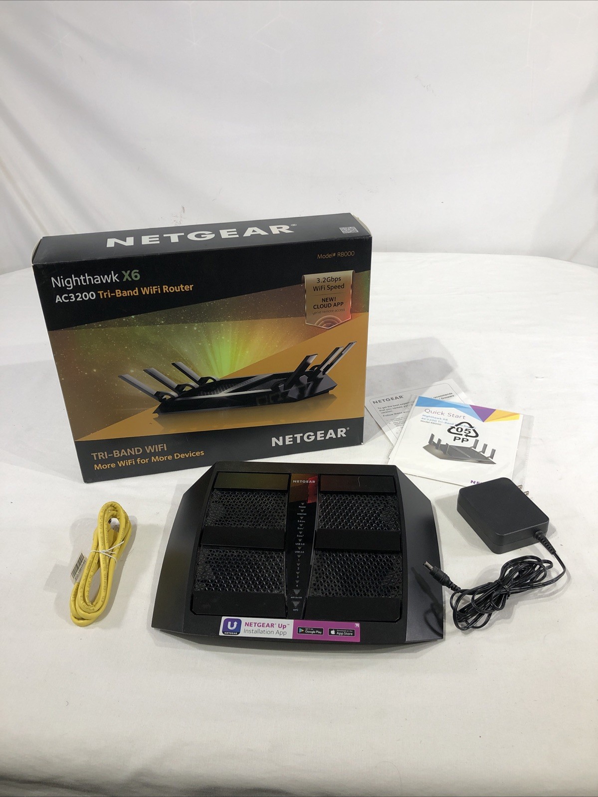 NETGEAR Nighthawk X6 R8000 AC3200 Tri-Band WiFi Router
