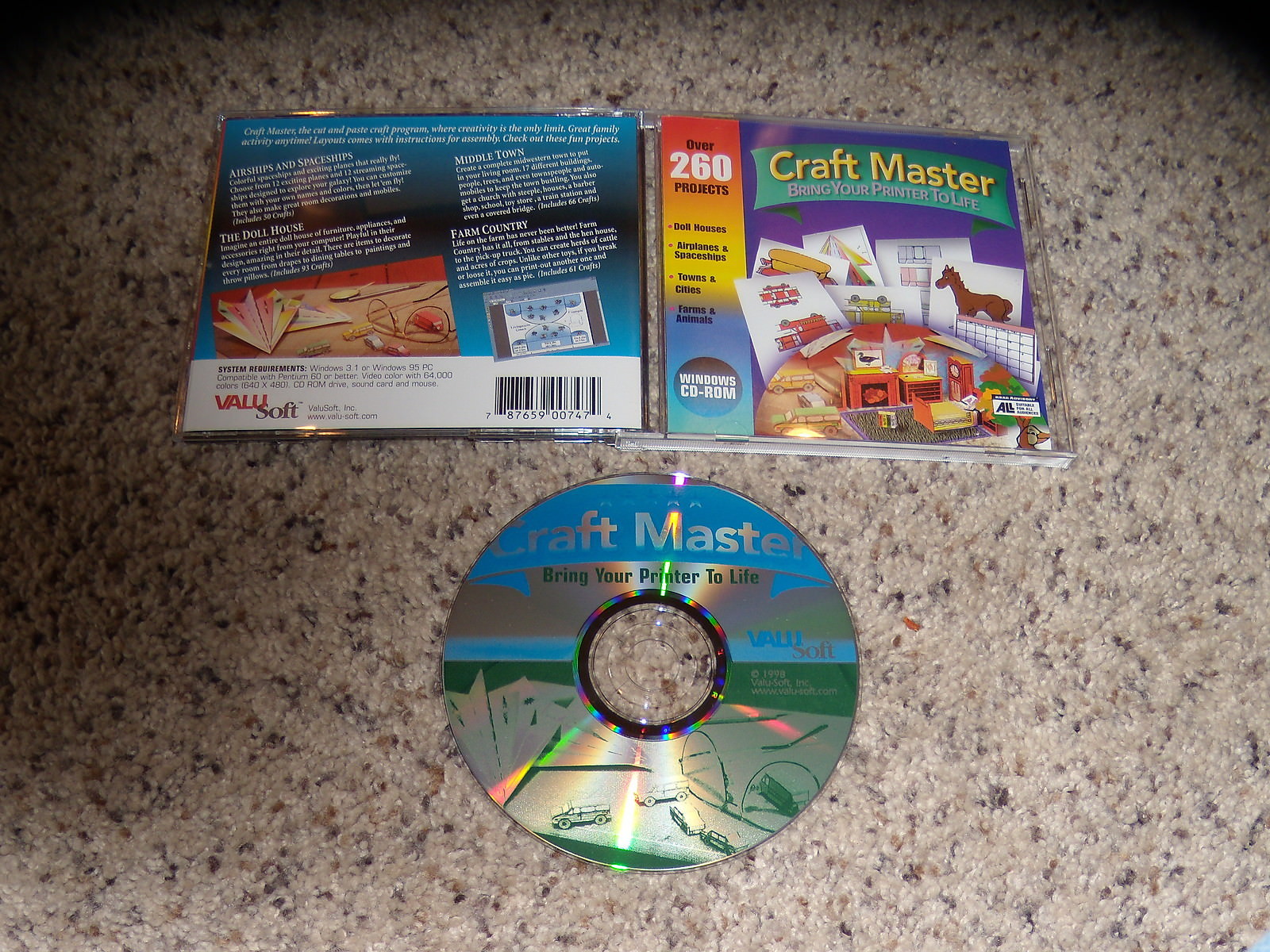 Craft Master Bring Your Printer to Life (PC Program) Mint