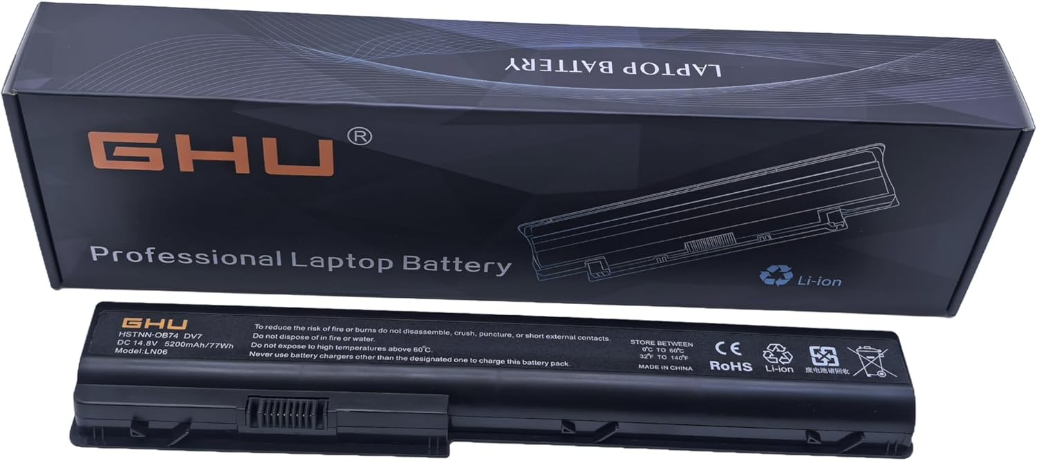 New Battery Replacement for 480385 001 486766 001 HSTNN OB75 Compatible Wit HhP