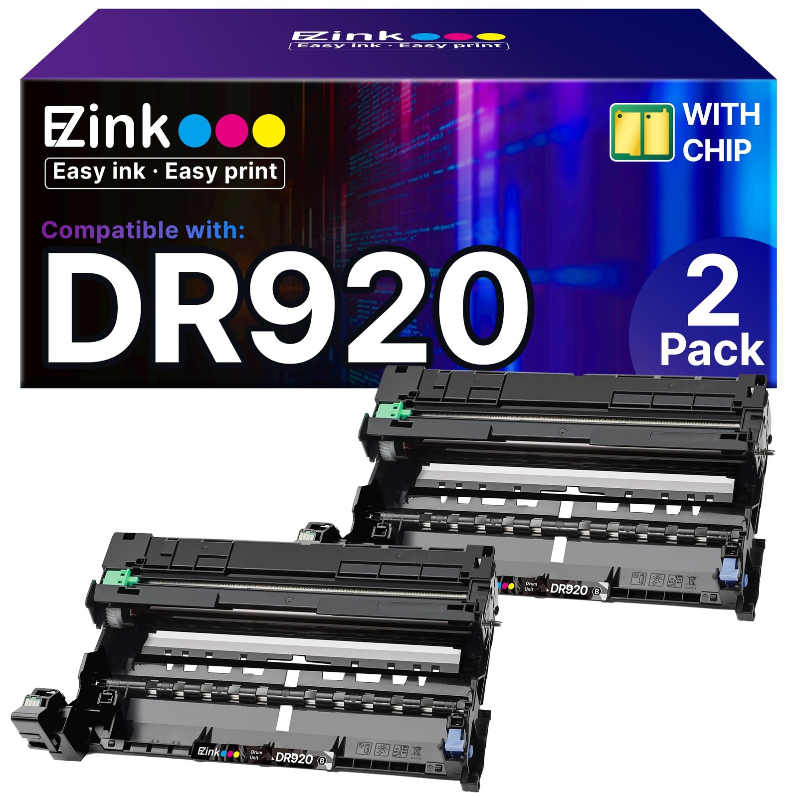 E-Z Ink Drum Unit for Brother DR 920 HL-L5210DN Printer High Yield