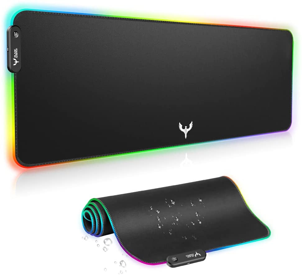 Bladehawks RGB Gaming Mouse Pad Extra Large Extended 31.5X12 Inch-Black