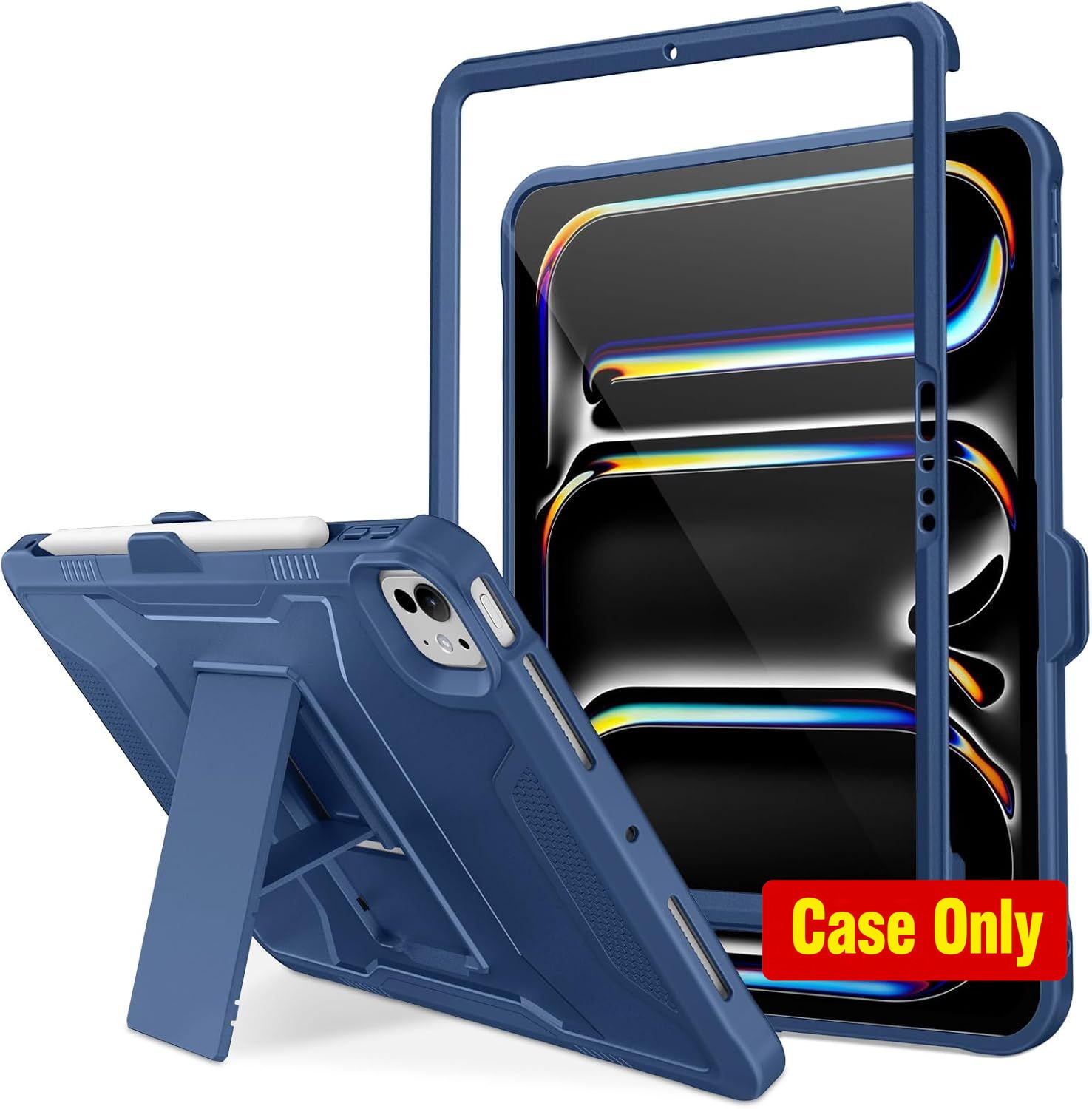 Shockproof Case Navy Blue for iPad Pro 11 Inch (M4) 2024 / (M5) 2025 Models