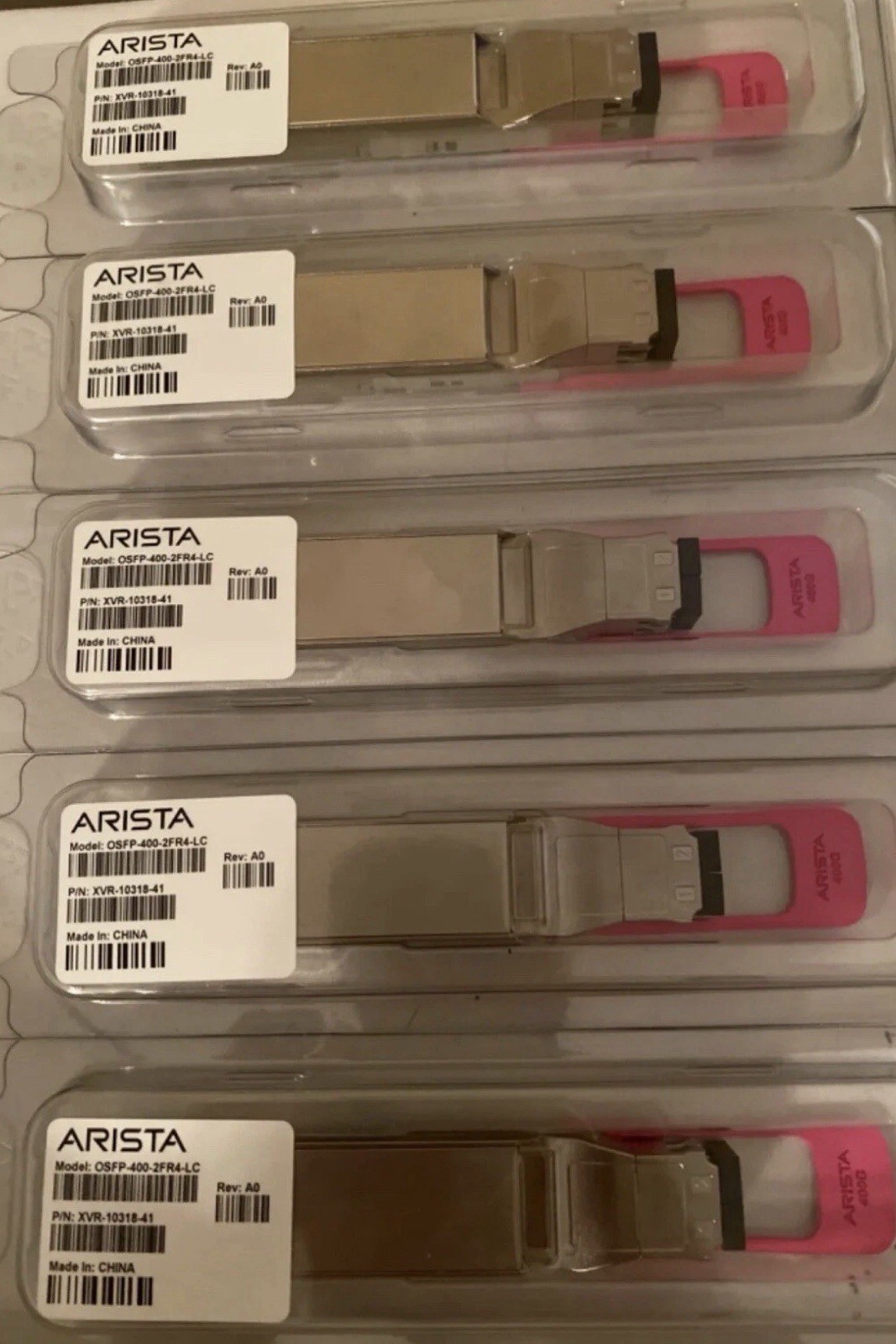NEW Genuine  ARISTA OSFP-400G-2FR4-LC Transceiver  XVR-10318-41 ~ 