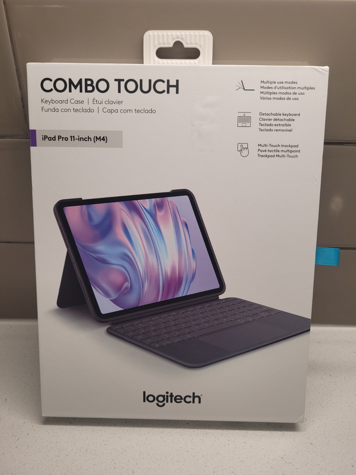 Logitech Combo Touch Keyboard Case for iPad Pro 11-inch (M4 & M5) - Graphite
