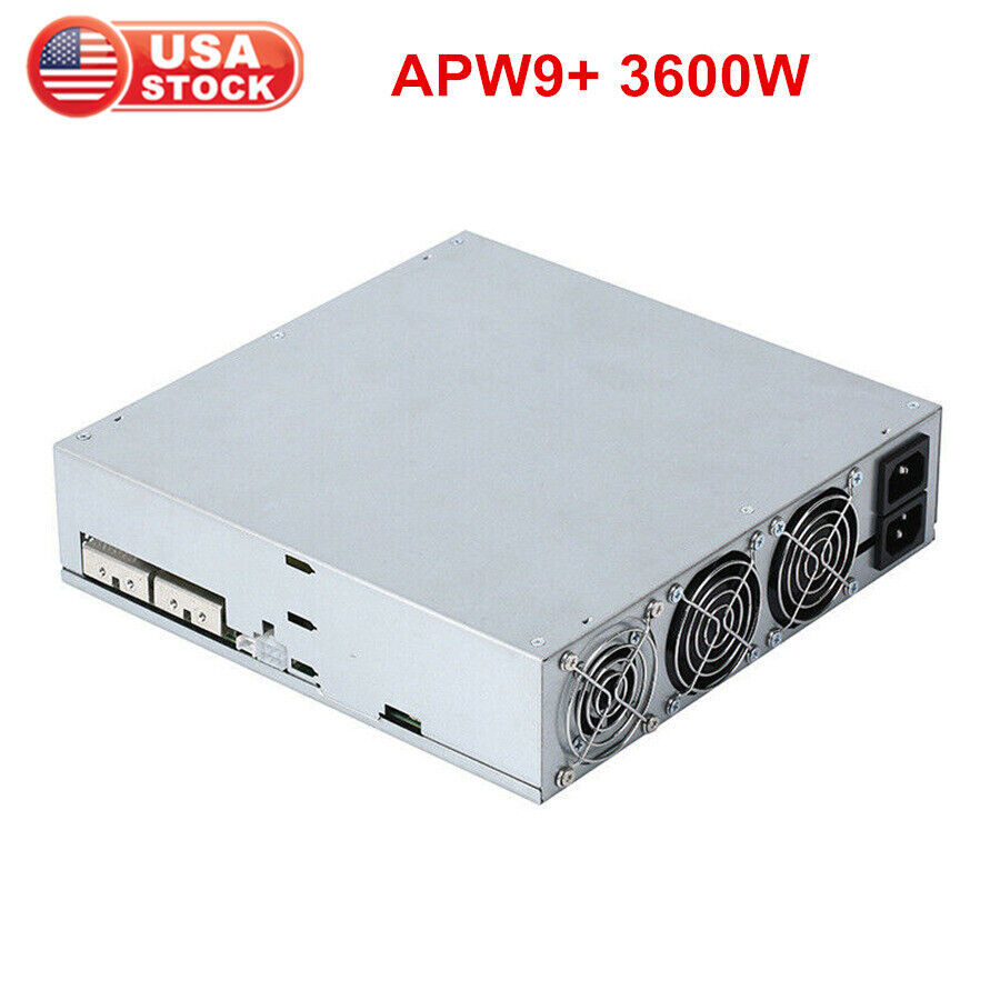 3600W Power Supply For Bitmain APW9+ PSU For Antminer S17e T17e S17+ T17+