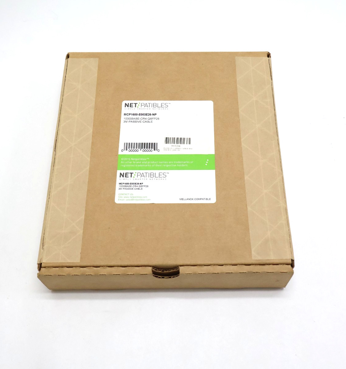 New Net:Patibles MCP1600-E003E26-NP 100GBASE-CR4 QSFP28 3M Passive Cable