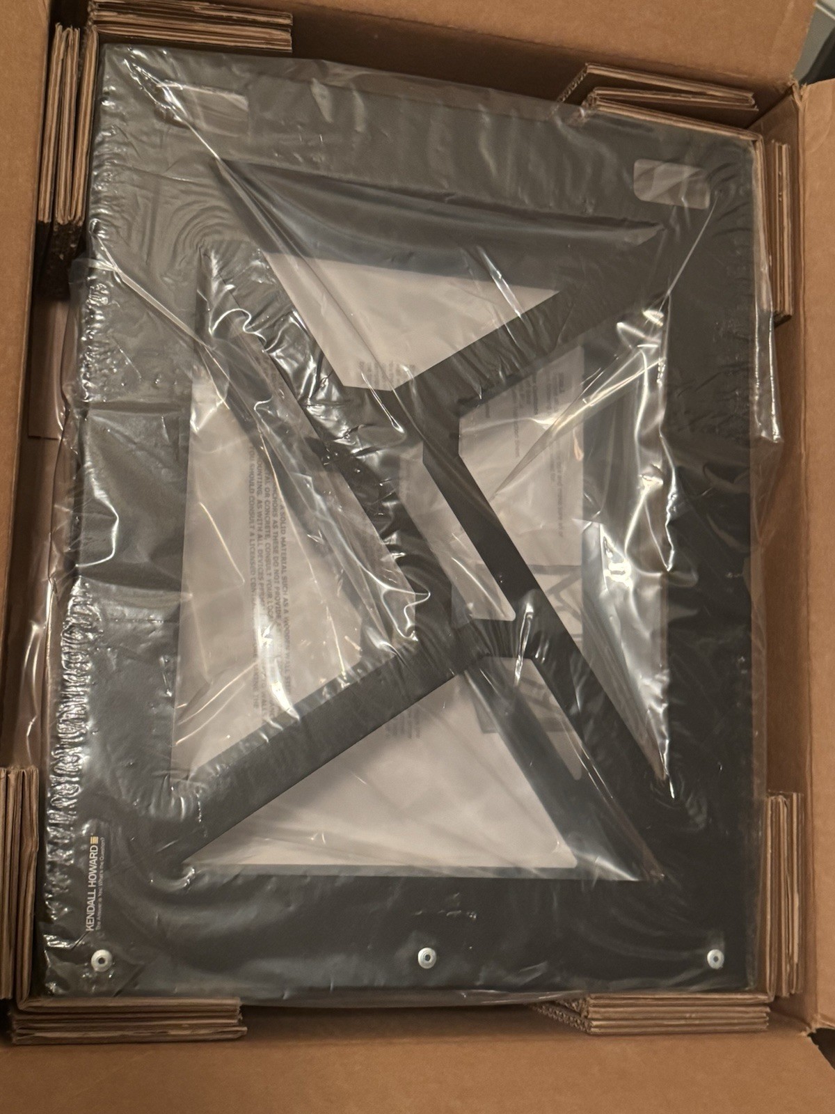 Kendall Howard 8U Wall Mount Rack  1915-3-001-08 -NEW