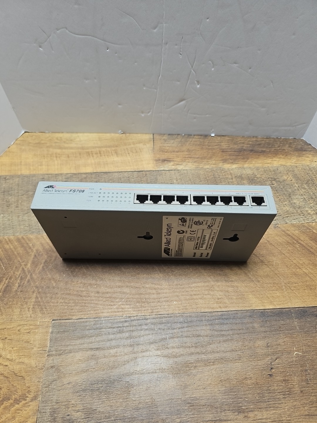 Allied Telesyn International CentreCOM FS708 Ethernet Switch With Power Cord