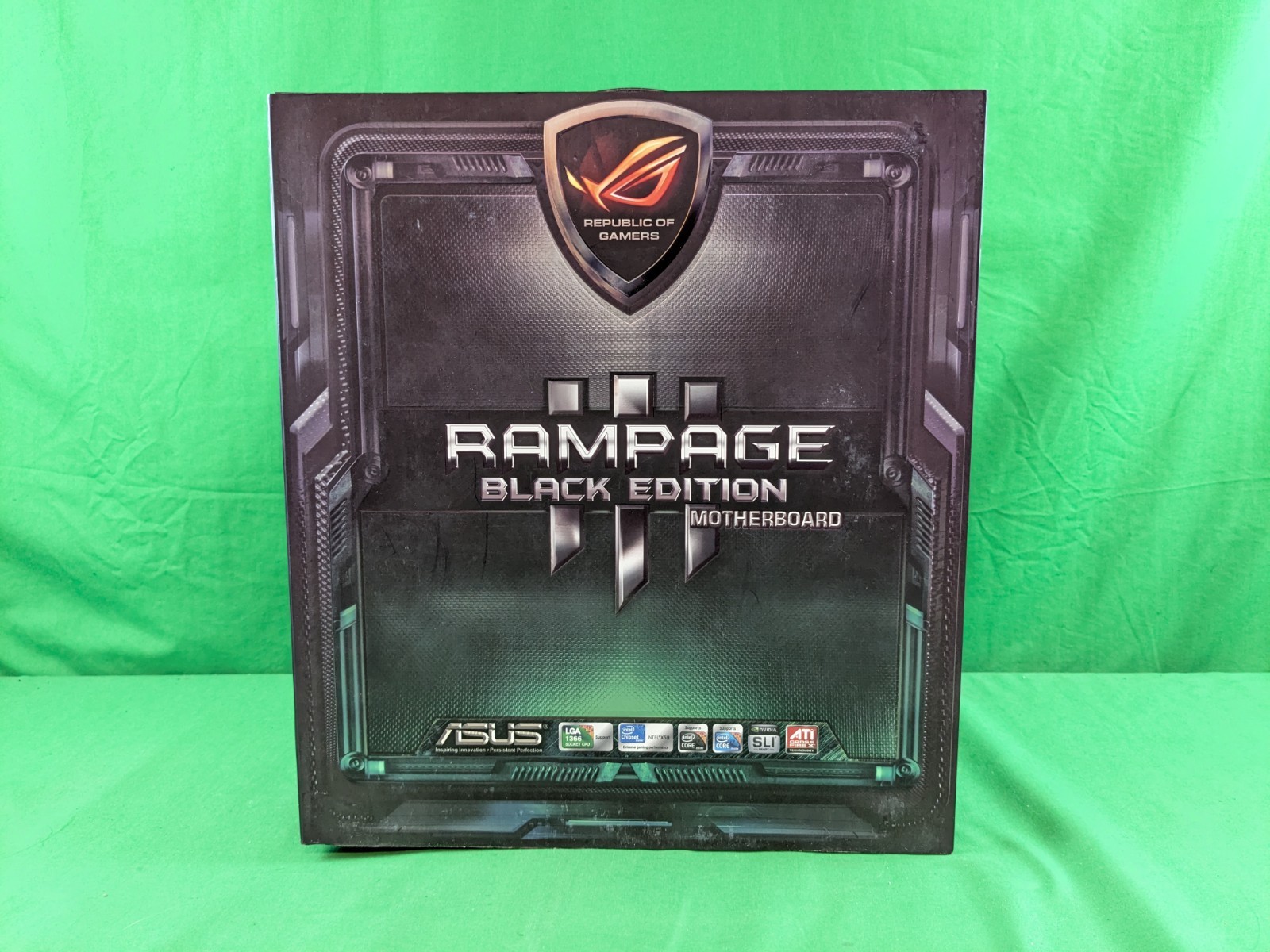 ASUS ROG Rampage III Black Edition LGA 1366 Intel X58 Motherboard NEW VERY RARE
