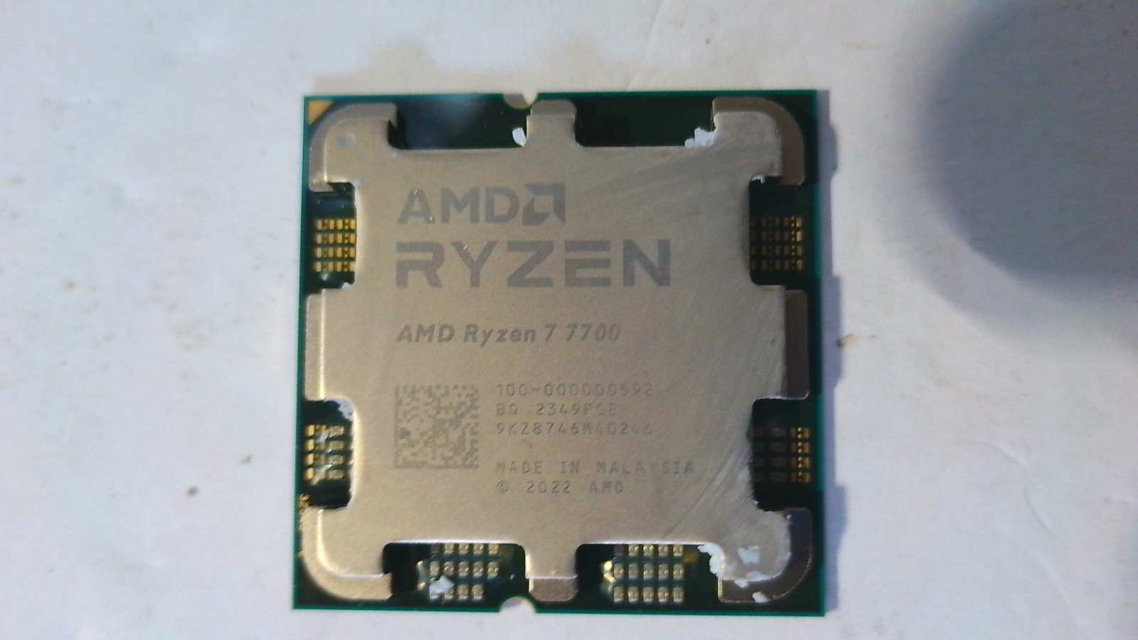 AMD Ryzen 7 7700X 8-Core 4.5GHz Socket AM5 CPU