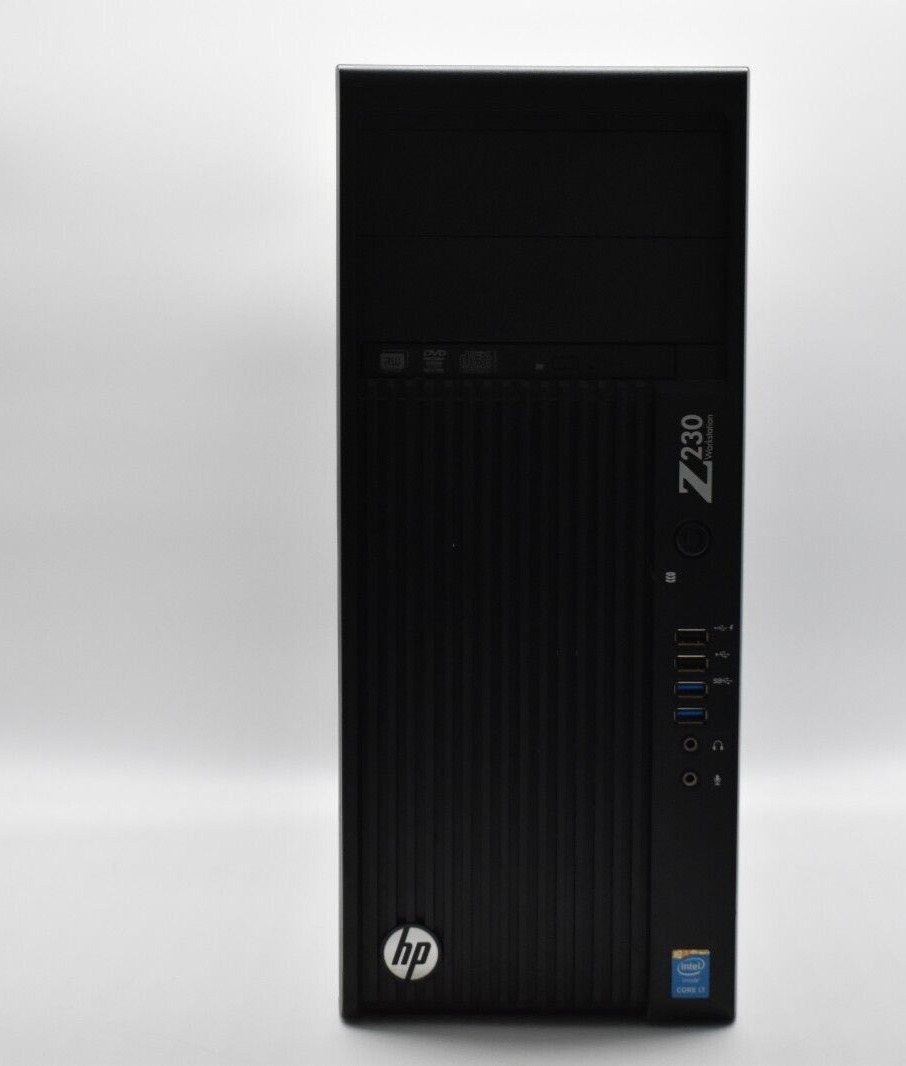HP Z230 Tower Workstation | i7-4th Gen | 32GB RAM 1TB HDD + 256GB SSD |