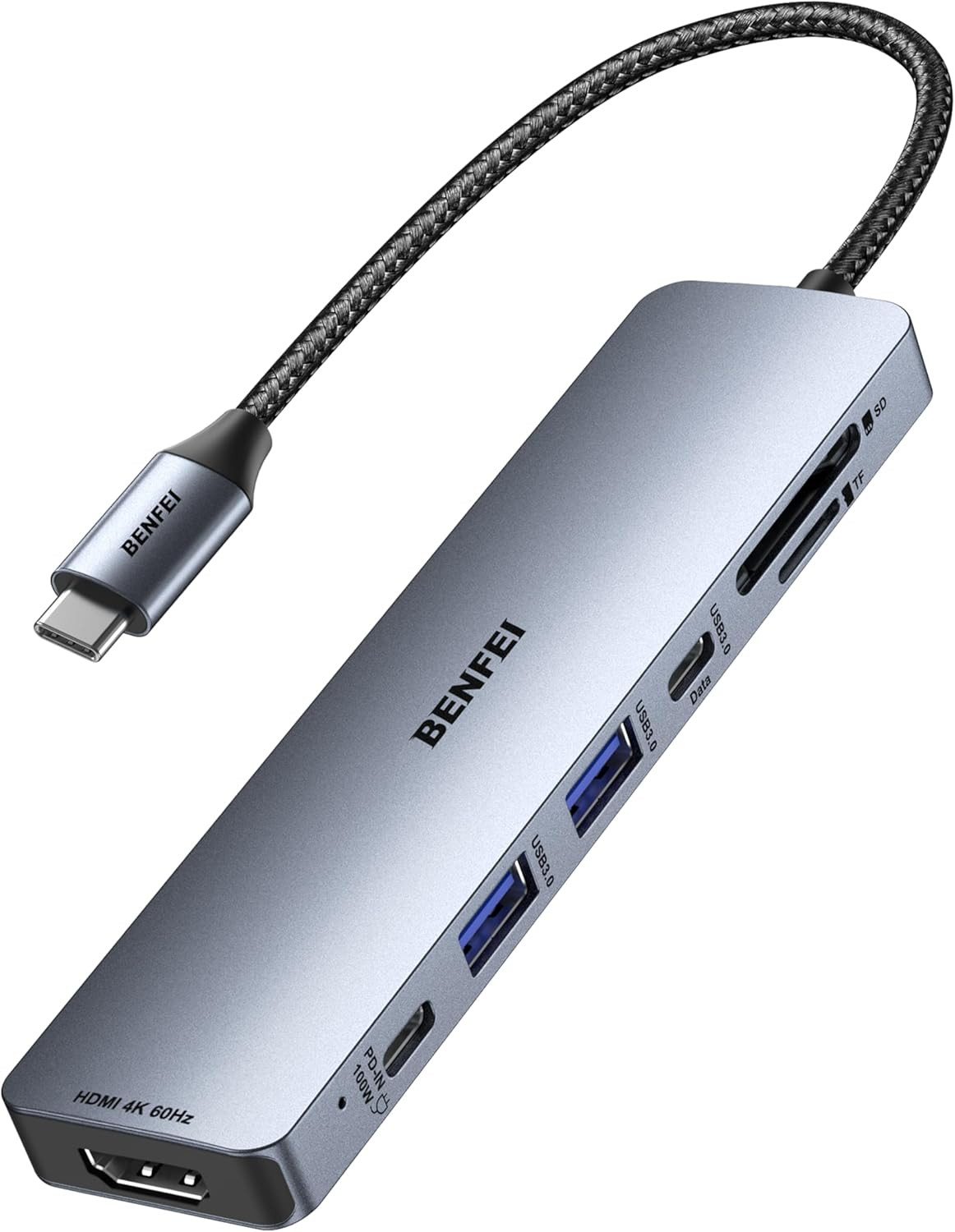 7-in-1 NUEVO Adaptador de Cable USB Tipo C (USB-C 3.0 ) a HDMI para HDTV TV