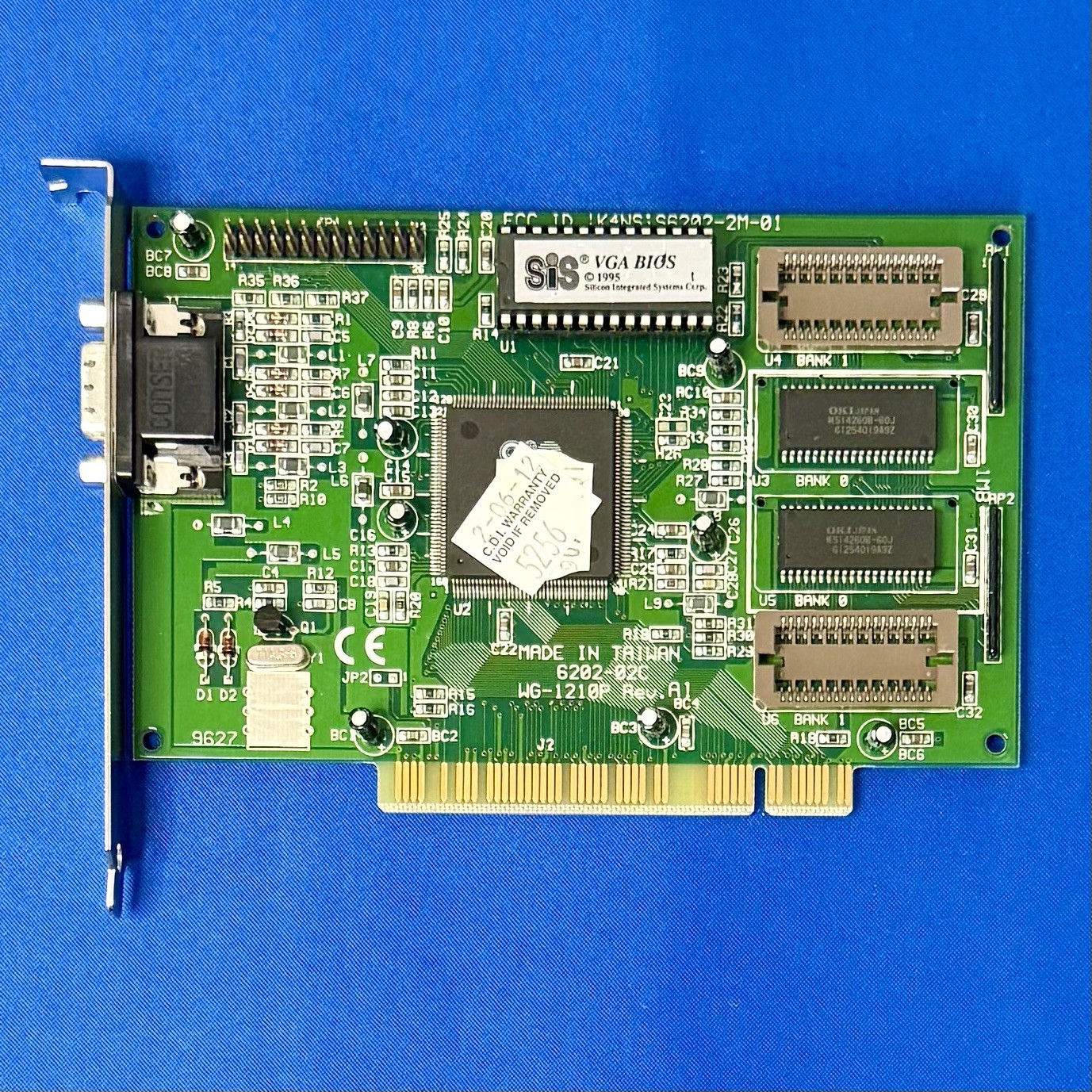 SiS 6202 PCI VGA Card 1996-1997 Gainward
