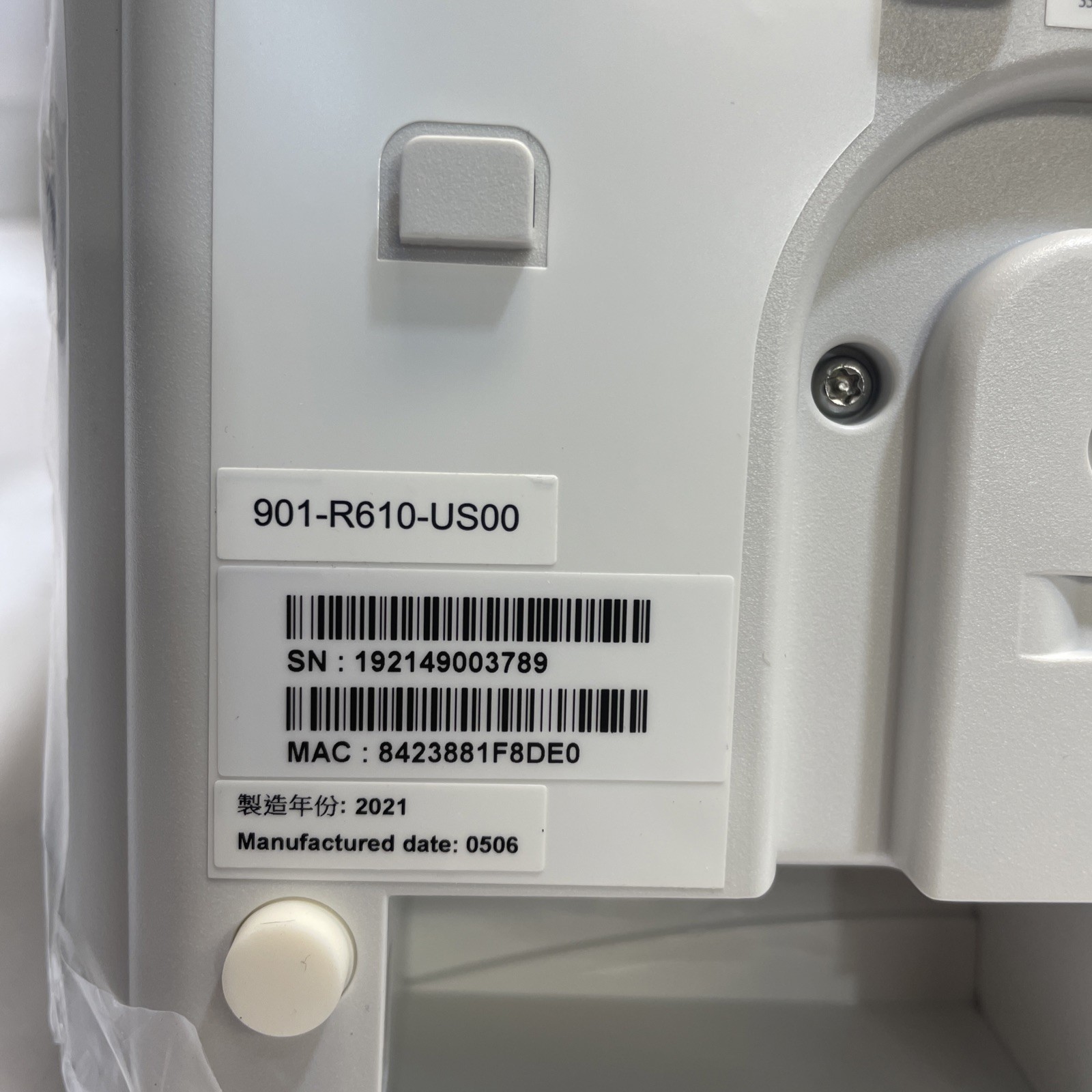 New Ruckus ZoneFlex R610 Wireless Access Point 901-R610-US00