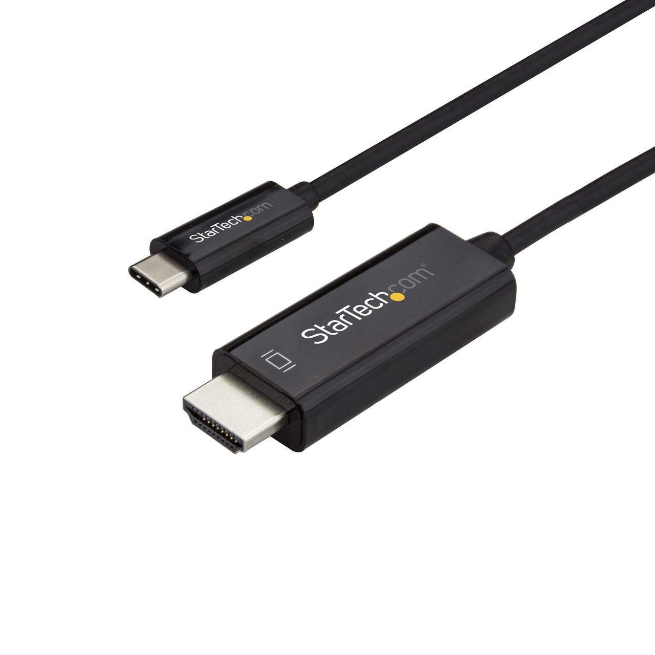 Startech 1M USB-C (T/BOLT3) TO HDMI ADAPTER CABLE 4K BLACK 3YR