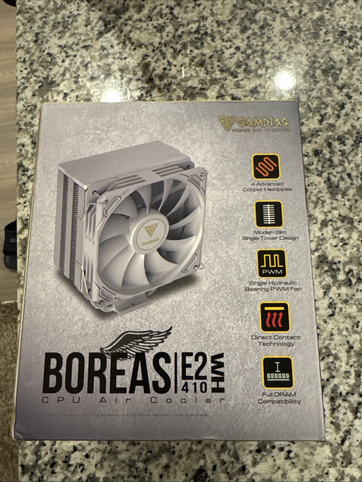 GAMDIAS GDBOREAS Boreas E2 410 CPU Air Cooler