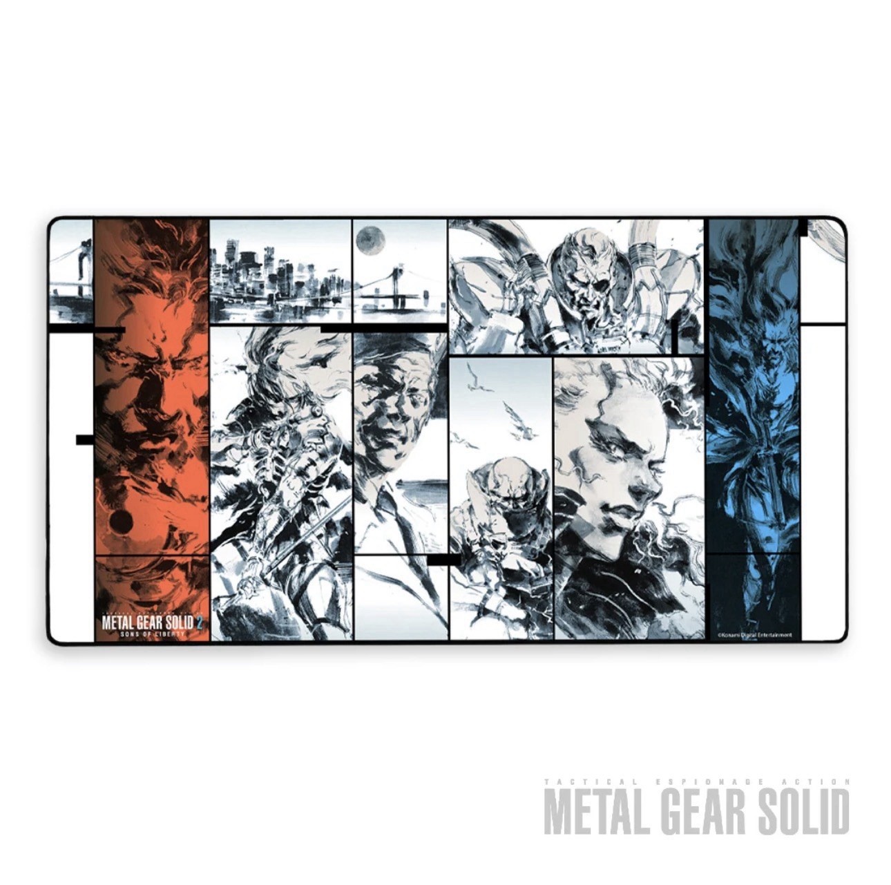 OKS Gear Metal Gear Solid 2 Mousepad - In Hand Ships From U.S.