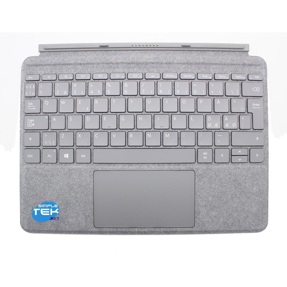 Microsoft Surface Go 1 2 3 Original Keyboard 1840 QWERTY Nordic Layout No SWE