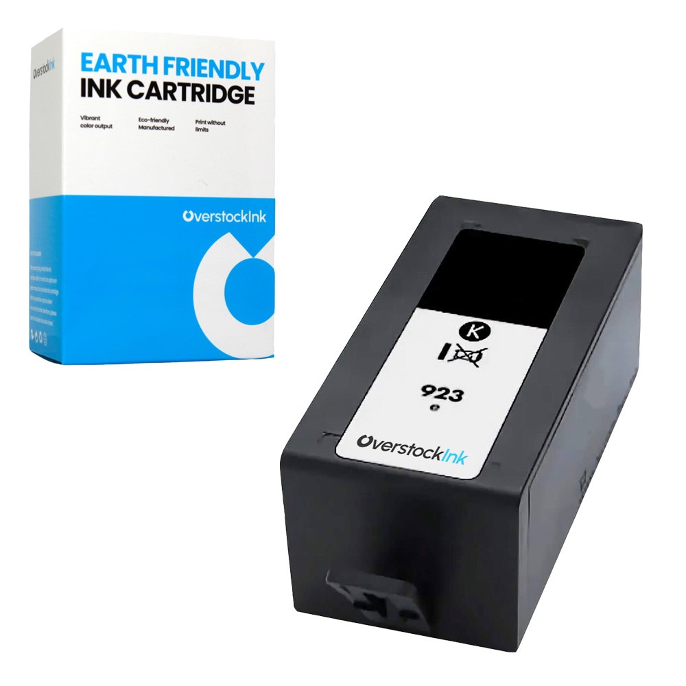 1-Pack Compatible OSI 923e Black Ink Cartridge for HP OfficeJet Pro 8138e, 8139e