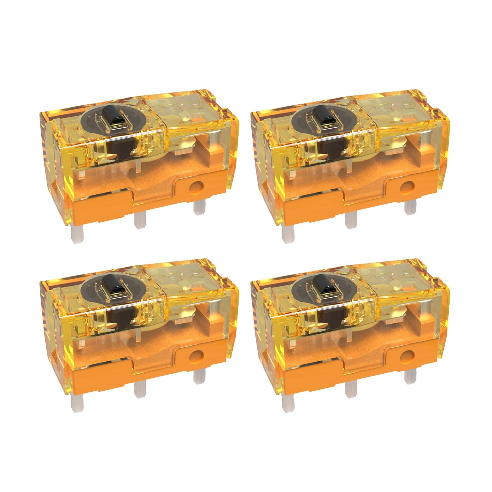 4 PCS TTC Dustproof Gold Micro Mouse Switch 0.74N 80 Million Clicks Gaming