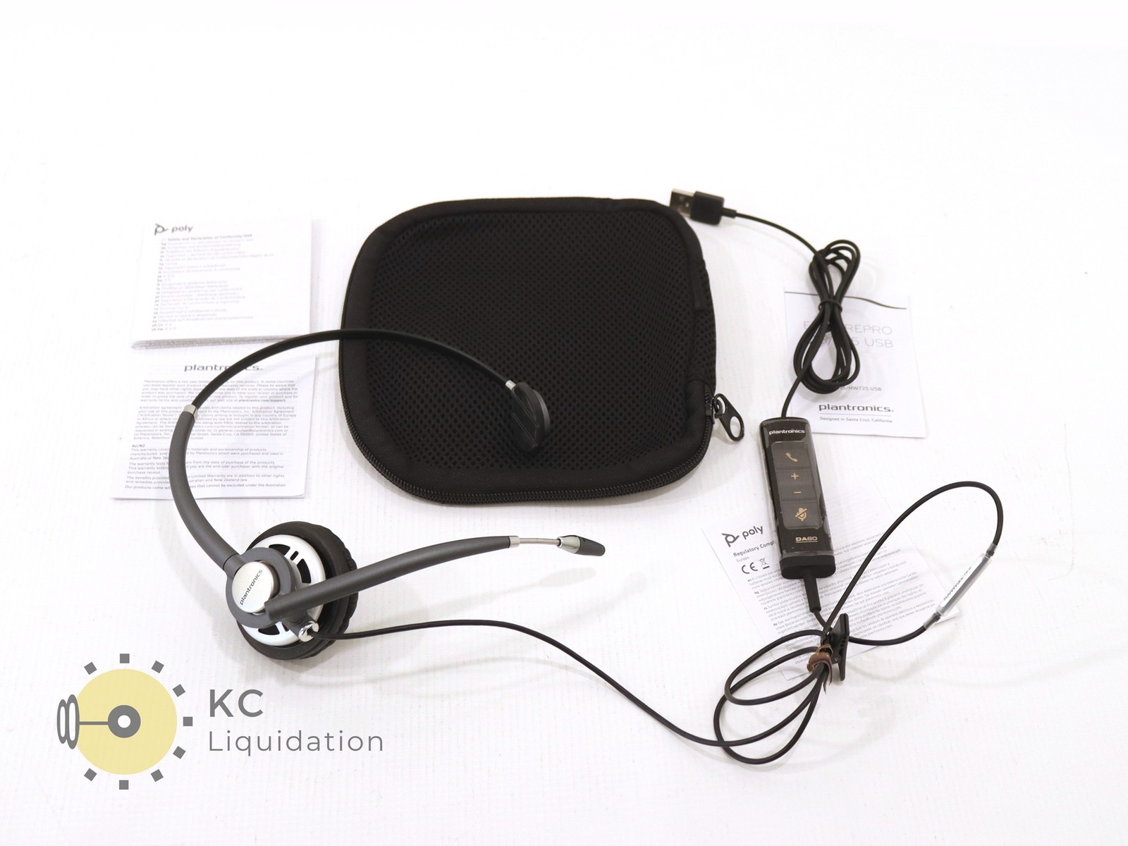 Plantronics Poly EncorePro EP 715 USB-A Mono HS Headset