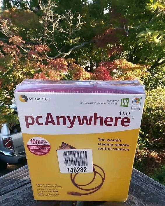 Symantec Pc Anywhere 11.0 Software XP Home/XP Pro/2000/NT 4/Me/98