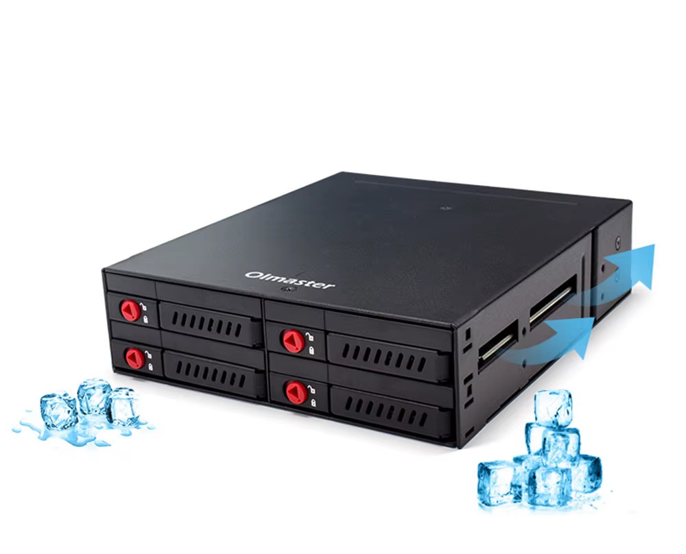 6-Bay 4-Bay 2.5Inch SATA SSD HDD Hot Swap Mobile Rack/Enclosure Hard Disk Enclos
