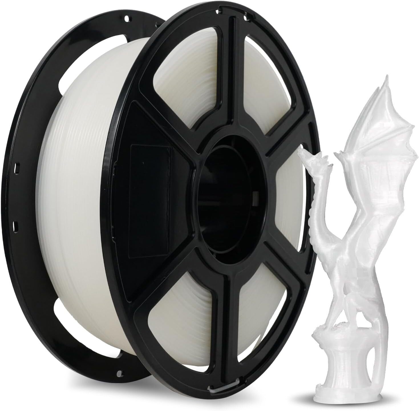 FLASHFORGE PLA Filament 1.75mm Nature Max500mm/s Printing 1kg3D Printer Filament