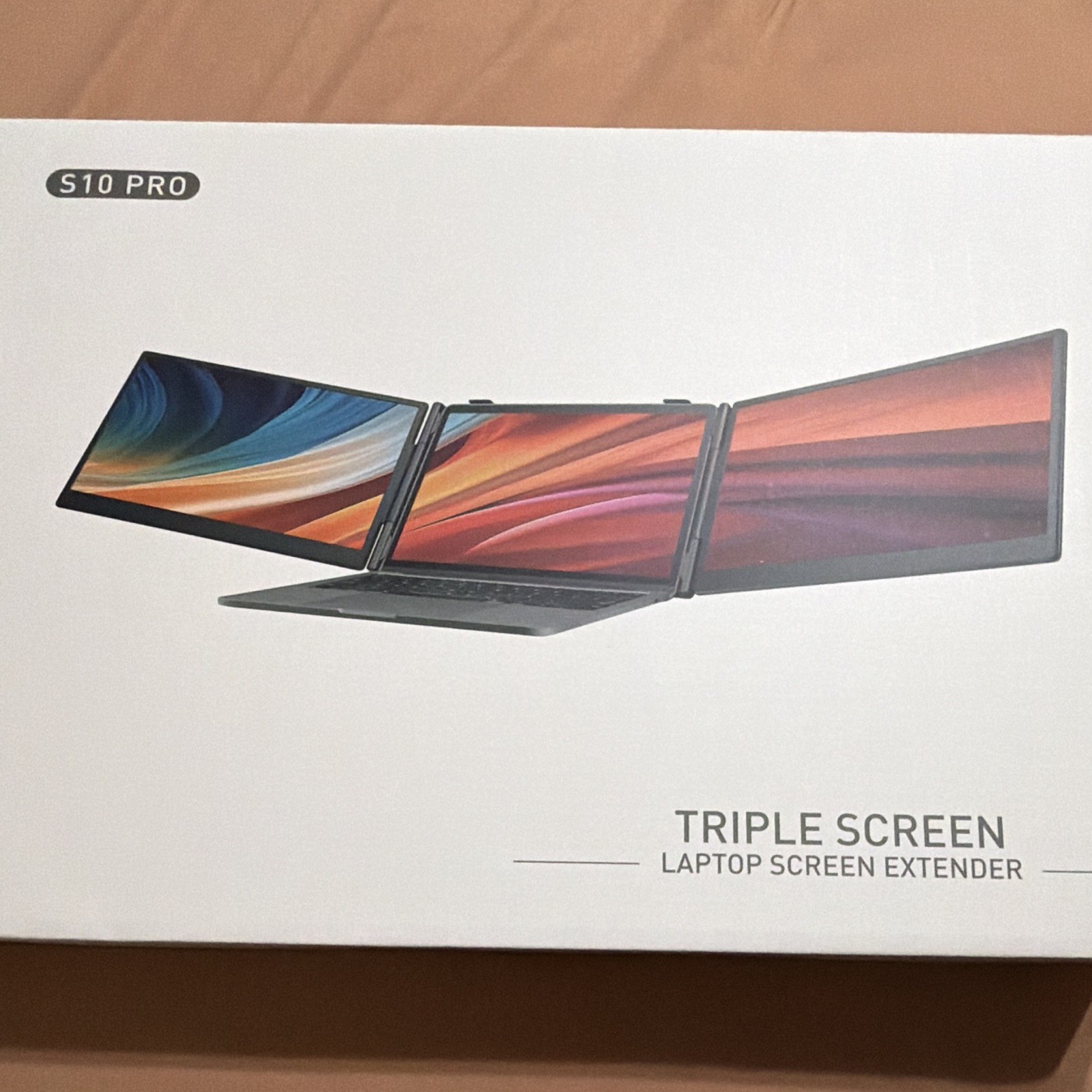 S10 PRO Triple Screen Laptop Screen Extender - Universal Compatible
