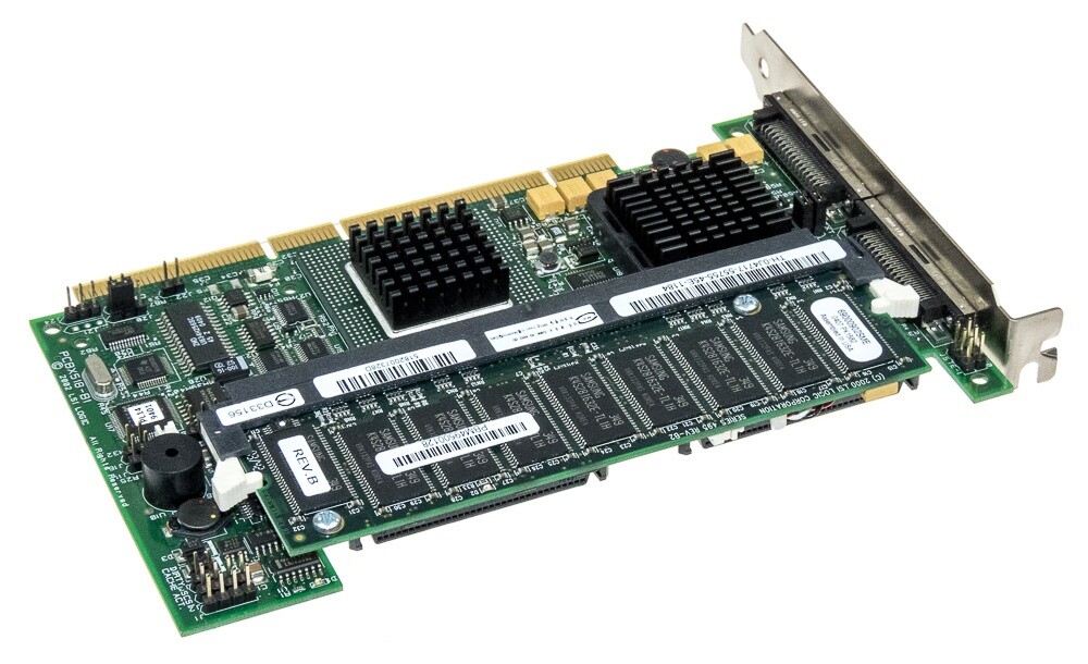 CONTROLLER DELL 0J4717 PERC4/DC DUAL U320 SCSI 128MB PCIX BATTERY