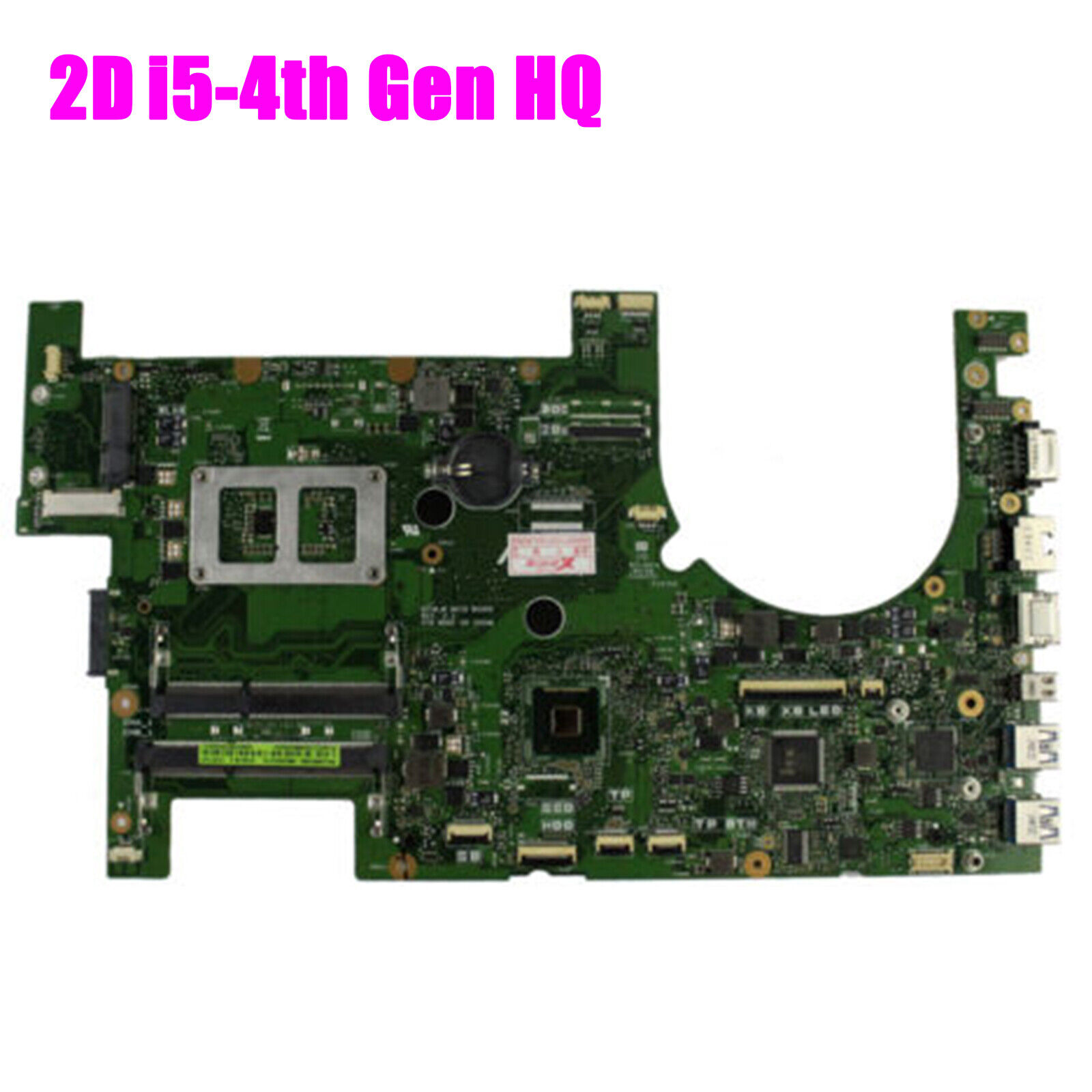G750JW Motherboard I5 I7 CPU 2D Mainboard For ASUS G750J G750JX Mainboard