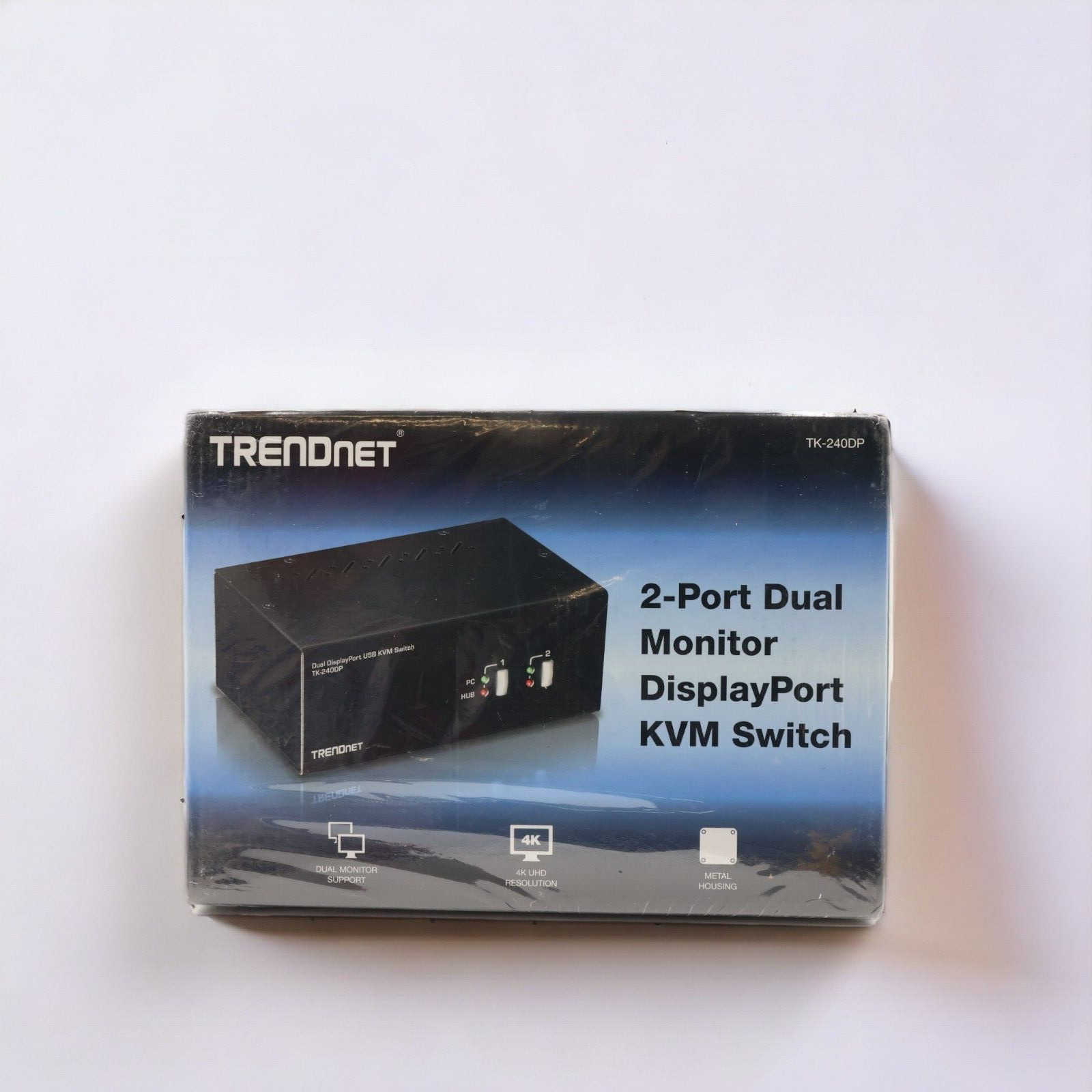 TRENDnet 2-Port Dual Monitor DisplayPort KVM Switch