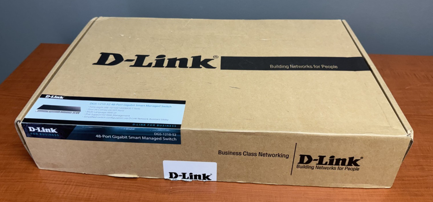 D-Link DGS-1210-52 52-Port Gigabit Smart Managed Switch