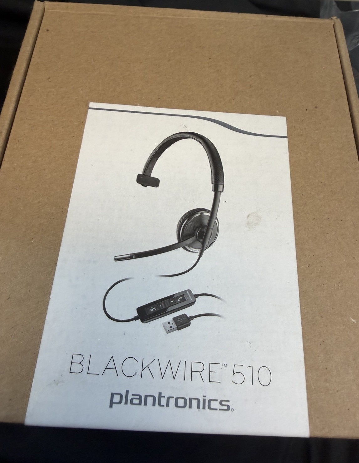 Plantronics Blackwire C510-M Headband Headsets - Black (88860-02)