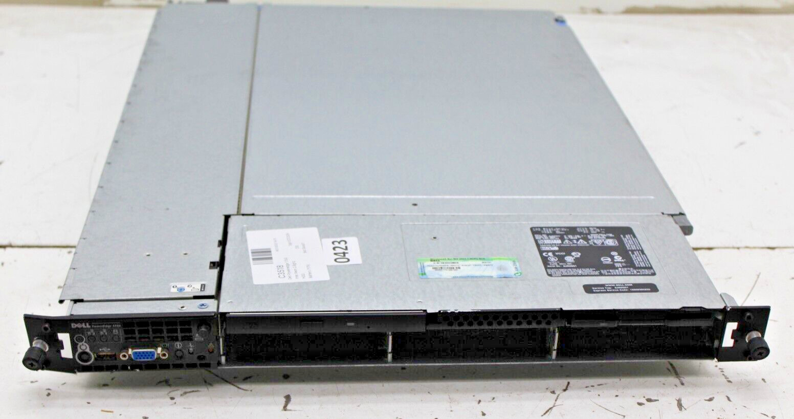 Dell Poweredge 1750 Server Intel Xeon 3GB Ram No Drives