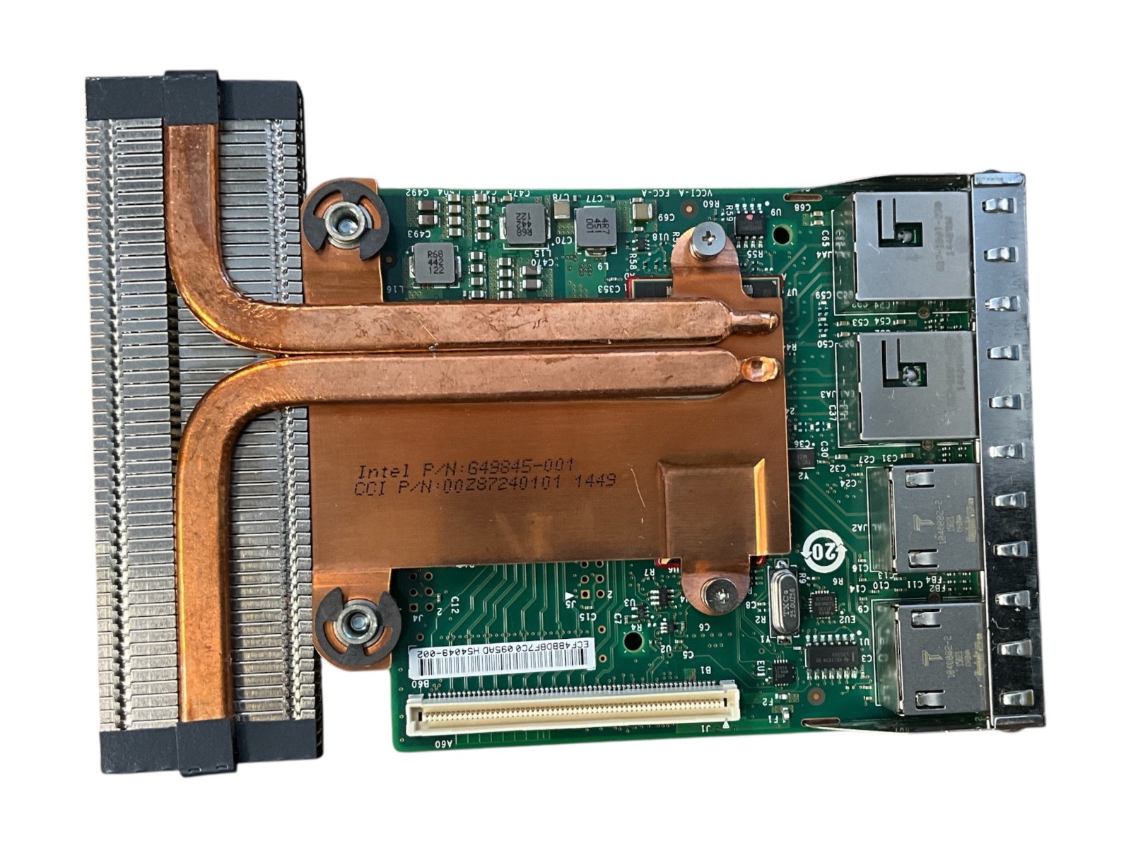 Dell 099GTM 4-Port Network Daughter Card 2x 10GbE 2x 1GbE Intel X540 I350