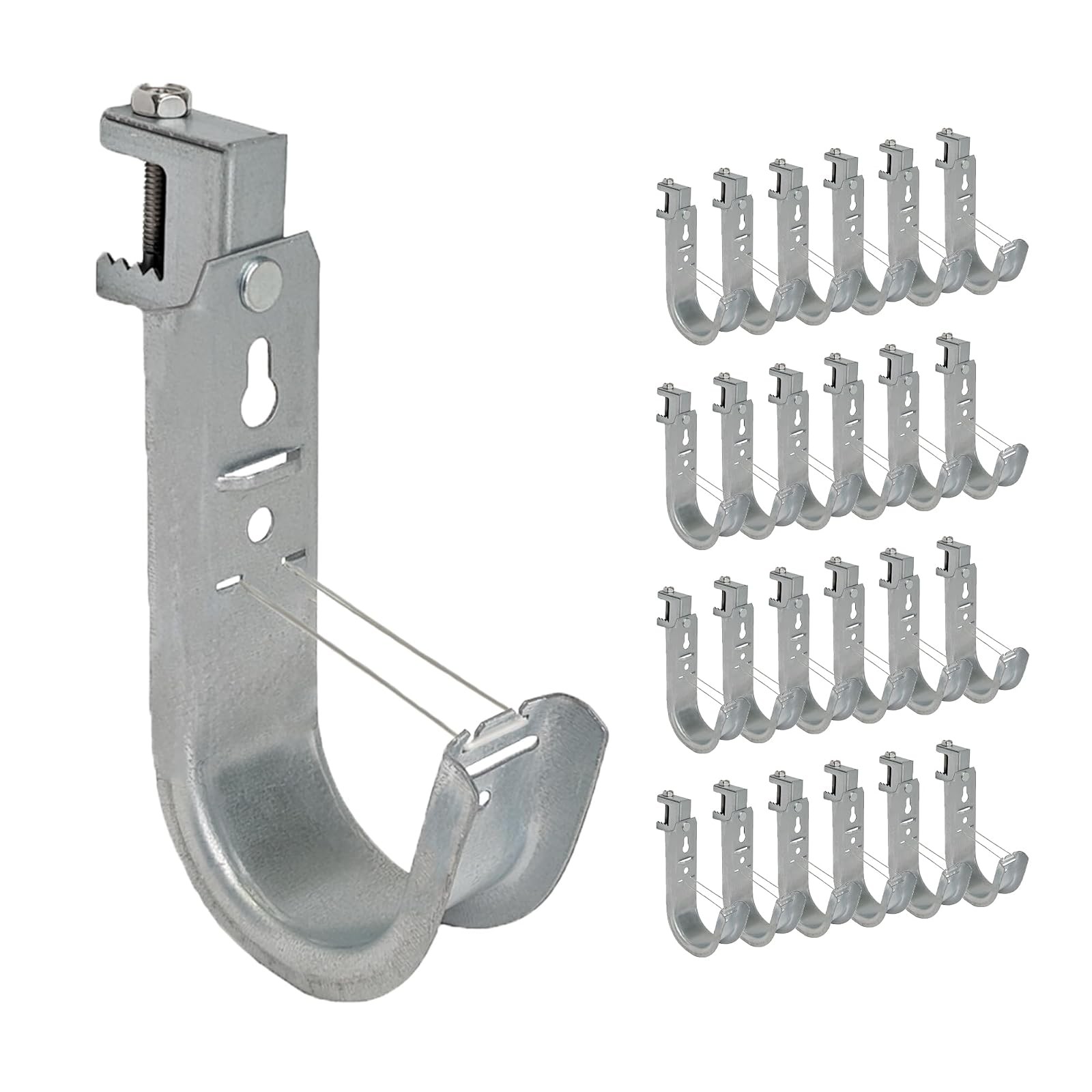 ICC Beam Clamp J Hook 2 Inch 25 Pack Galvanized