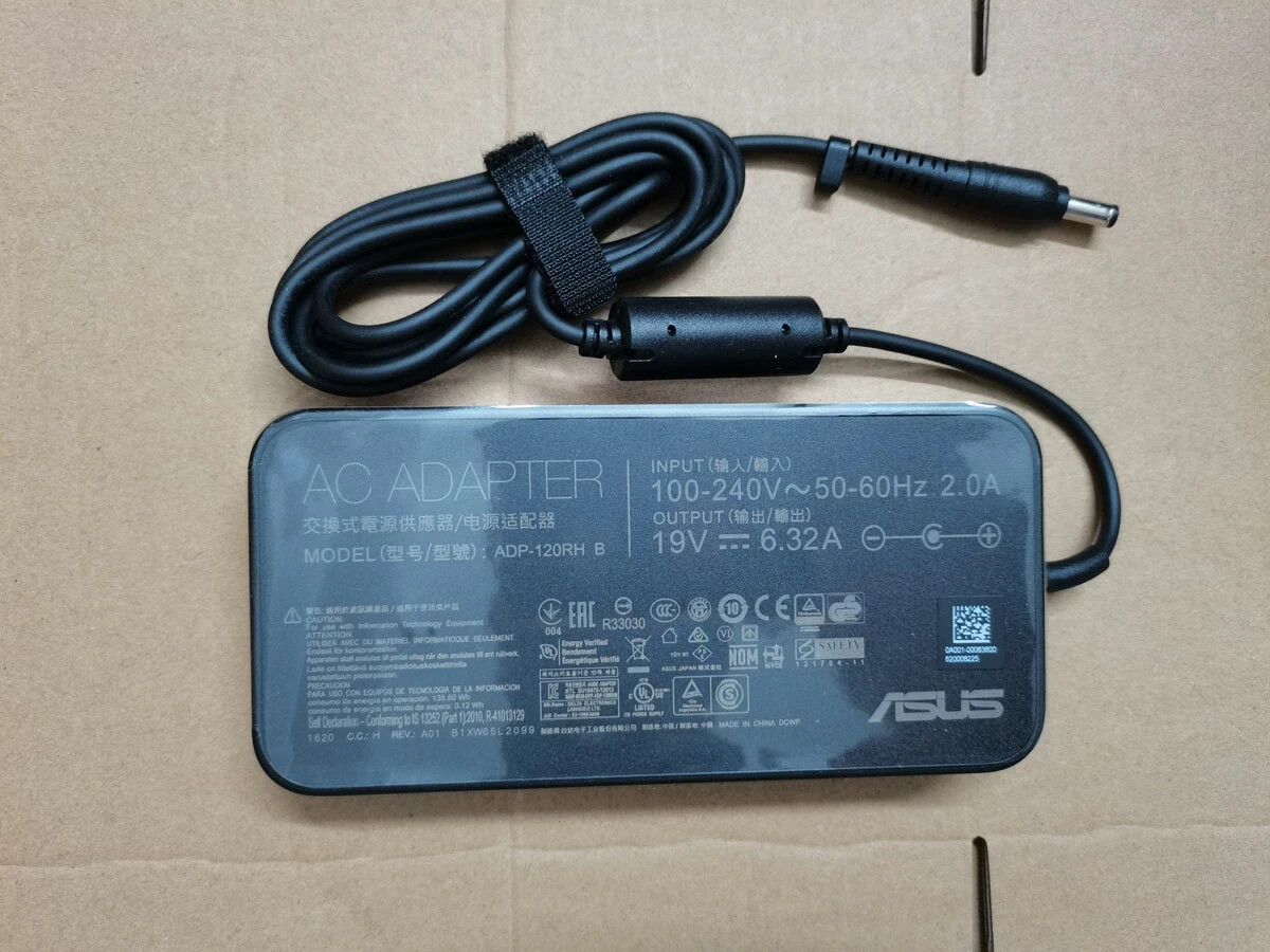 Original 19V 6.32A ADP-120RH B for ASUS ROG Strix GL553VE-DS74 120W AC Adapter