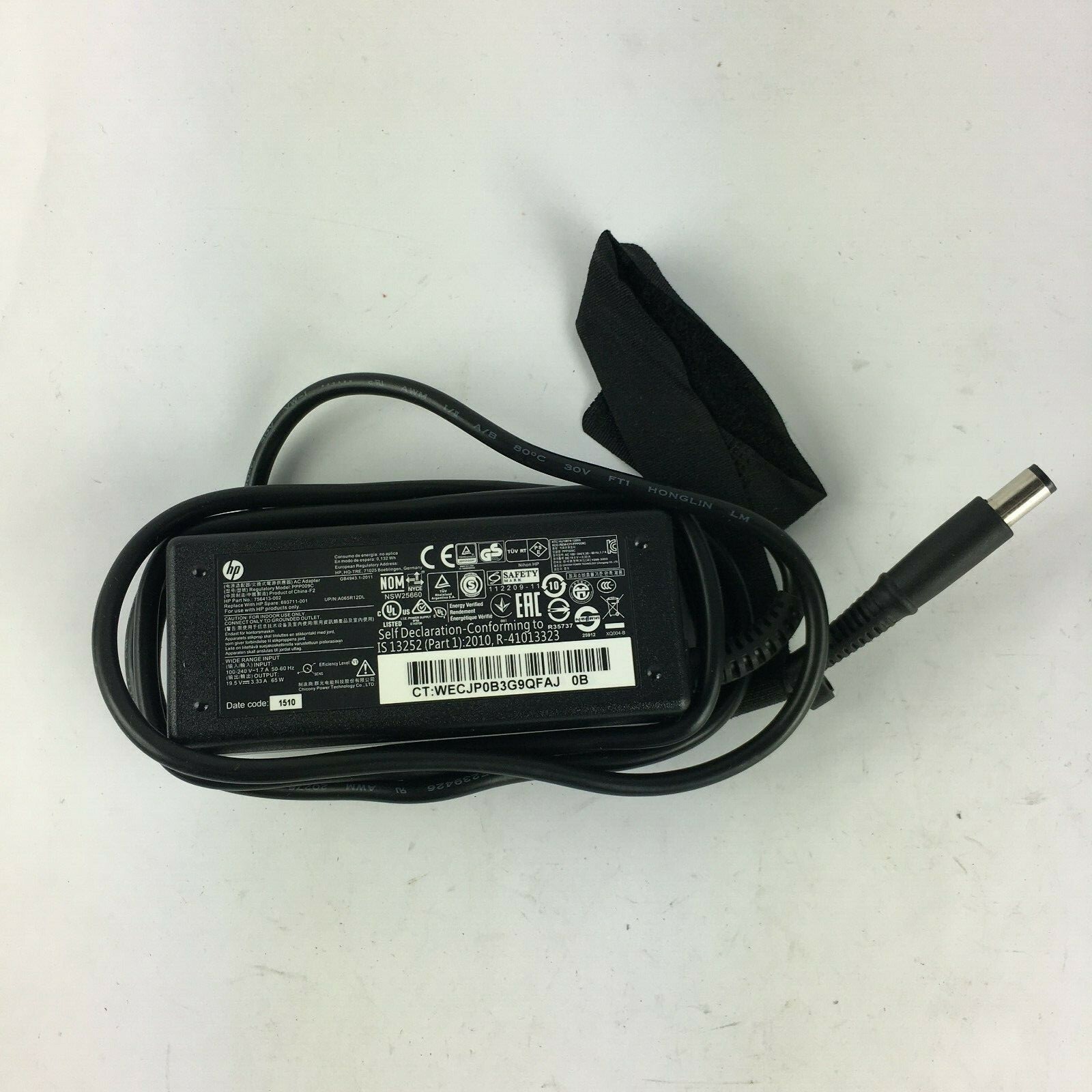Genuine HP PPP009C 756413-002 Output 19.5V 3.33A Power Supply Adapter A3