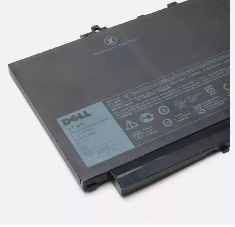 Genuine PDNM2 Battery For Dell Latitude E7270 E7470 PDNM2 579TY 0F1KTM 37WH