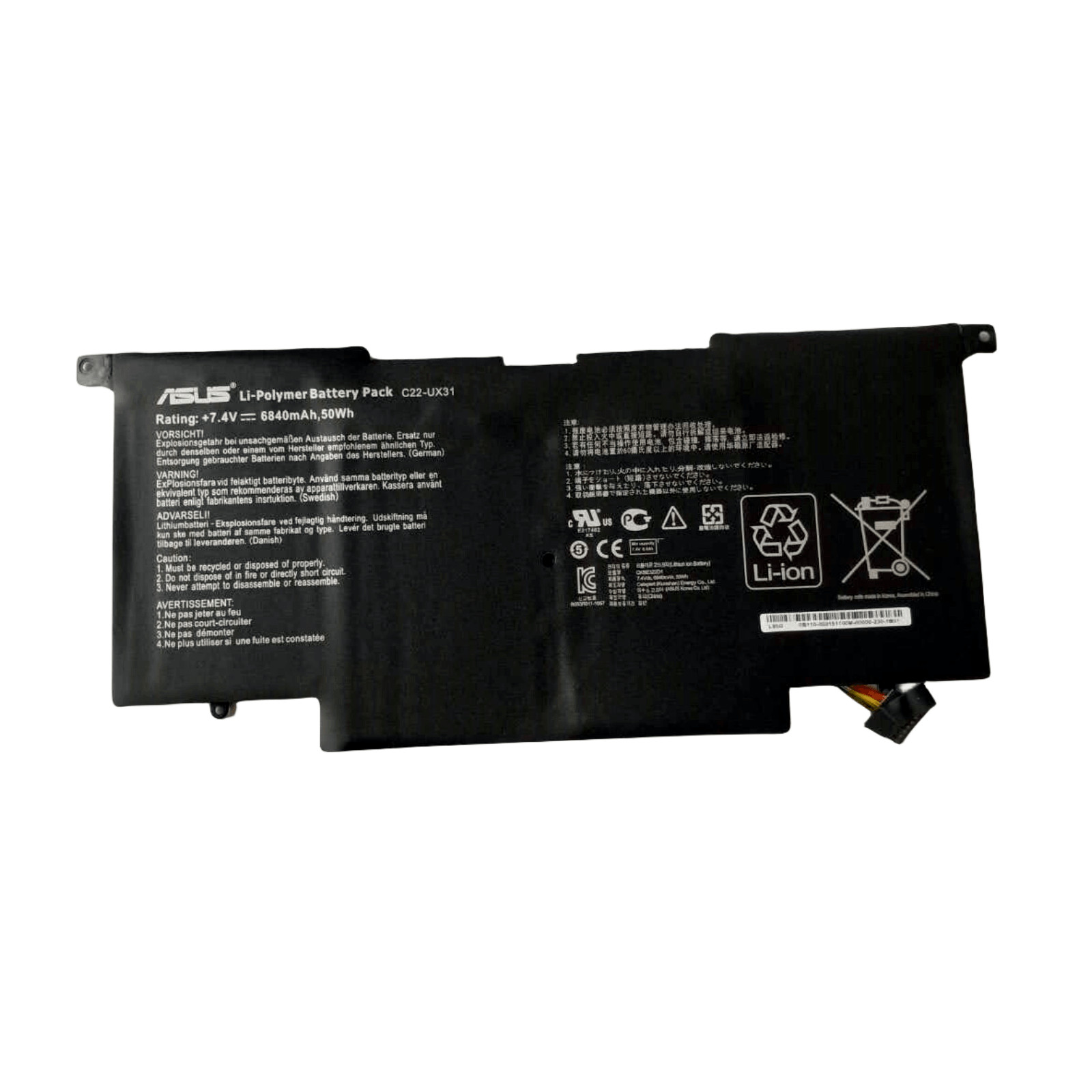 New Genuine C22-UX31 Battery for Asus ZenBook UX31 UX31A UX31E C21-UX31 C23-UX31