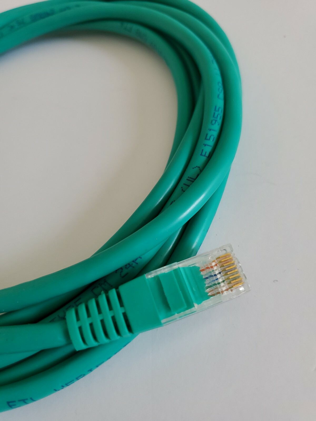 10FT CAT5E GREEN MOLDED RJ45 - 