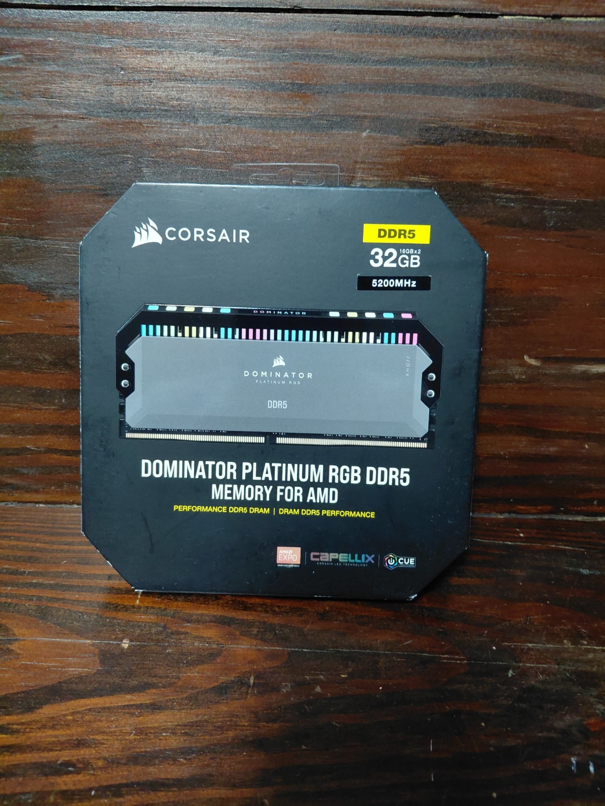 Corsair Dominator PLATINUM RGB DDR5 MEMORY FOR AMD 32GB