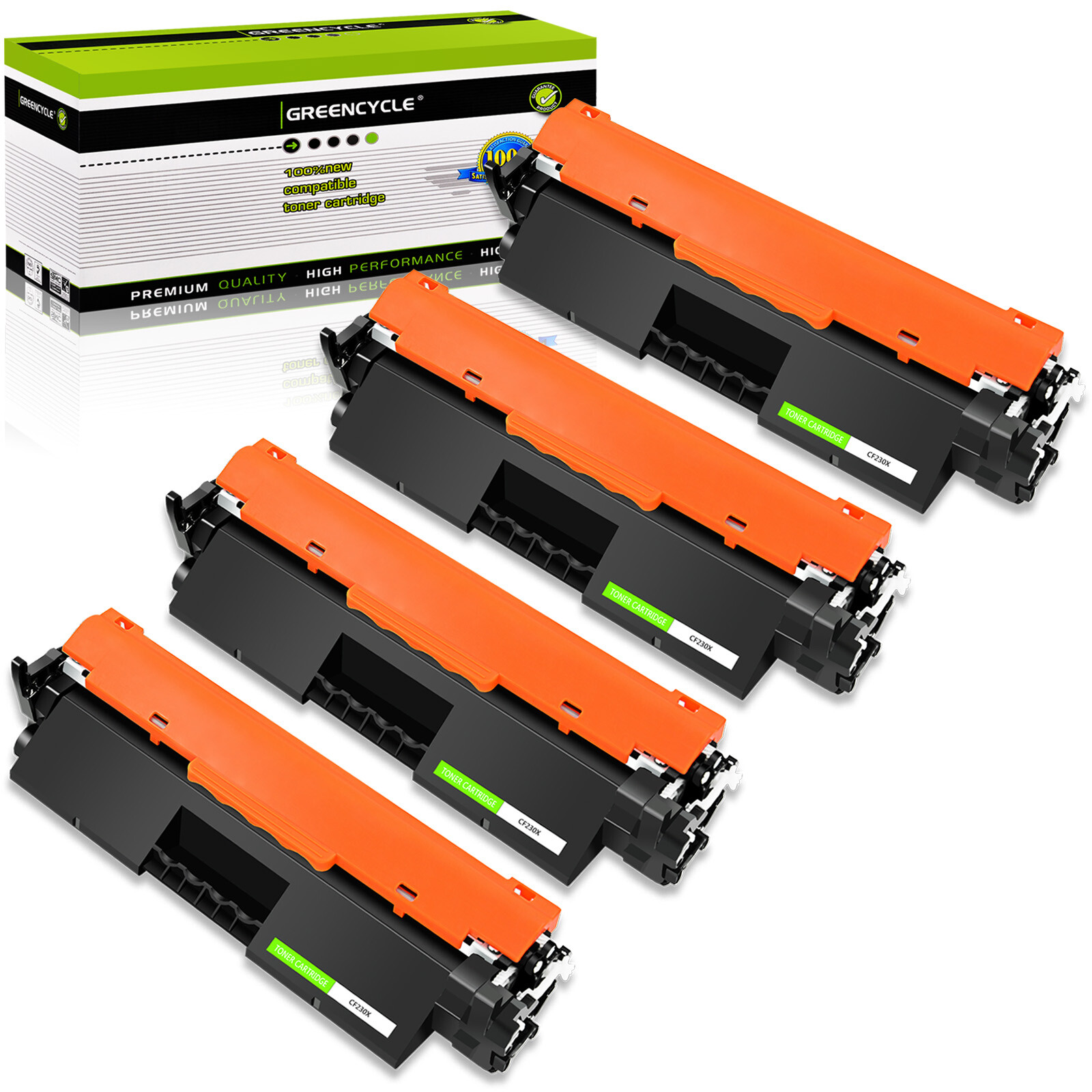 4PK CF230X 30X Toner Cartridges Compatible For HP Laserjet Pro MFP M227d M227fdn