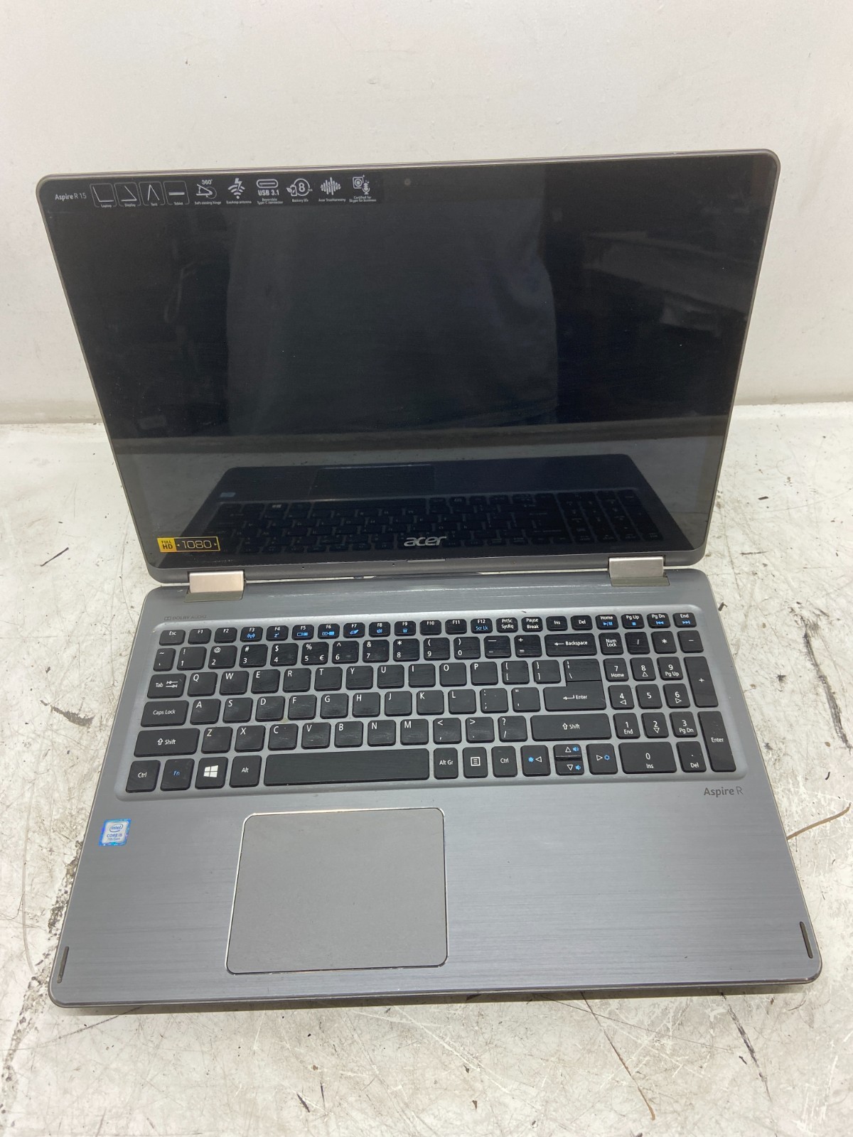 Acer Aspire R5-571T-57Z0 Intel Core i5-7200U 2.5GHz 8 GB NO HDD
