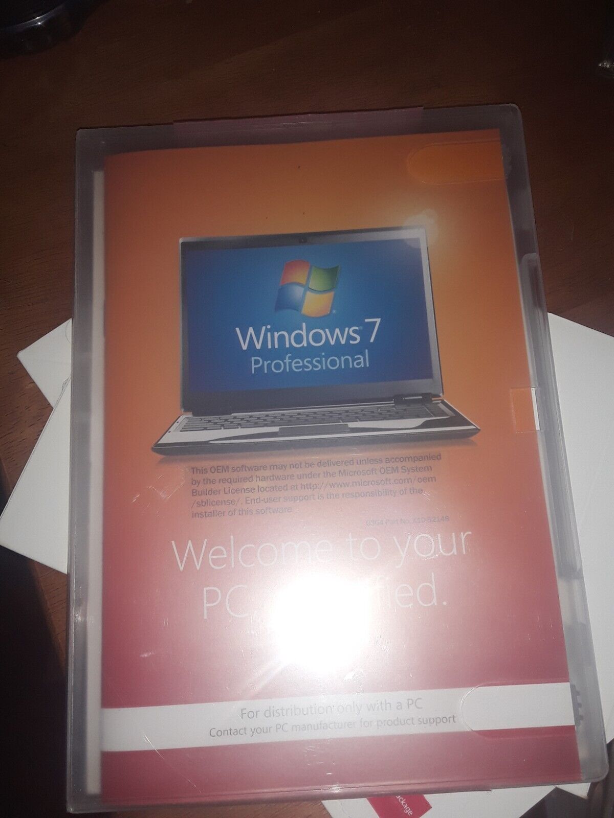 Microsoft Windows 7 Professional 64-Bit Software No Product Key