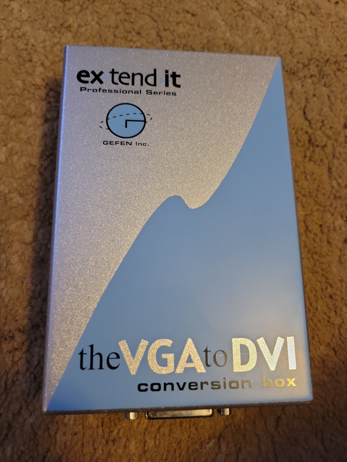 Gefen ex-tend-it The DVI to VGA Conversion Box  NO POWER CORD 