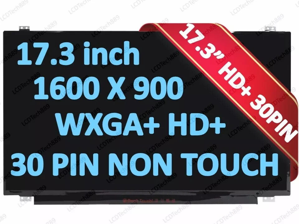 HP 17-BY3063ST 17-BY3065ST laptop LED LCD Screen HD+ 1600x900 Display 17.3 New