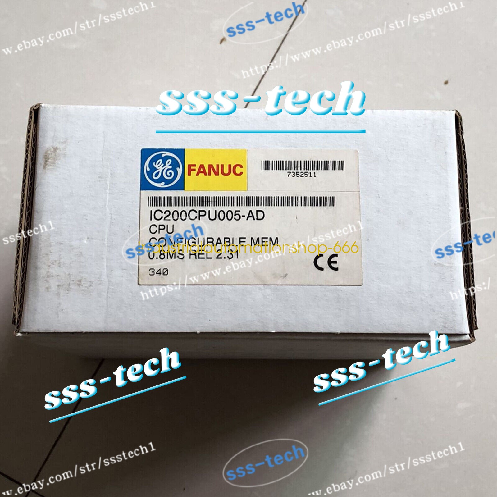 1PC NEW IC200CPU005-AD GE FANUC Module Via DHL or FedEX