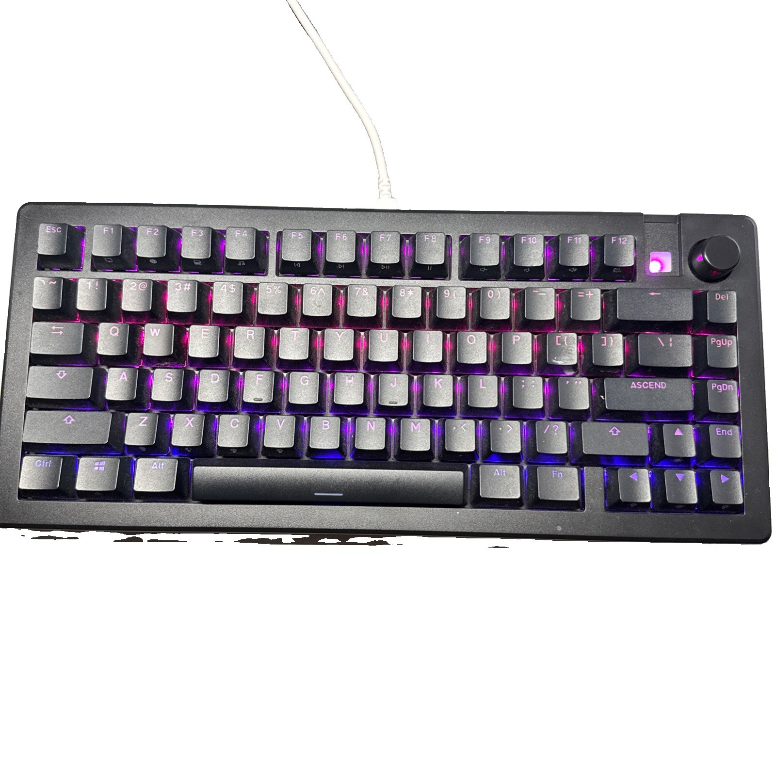Glorious GMMK 3 HE 75% Wired Hall-Effect Linear Switch Gaming Keyboard Black